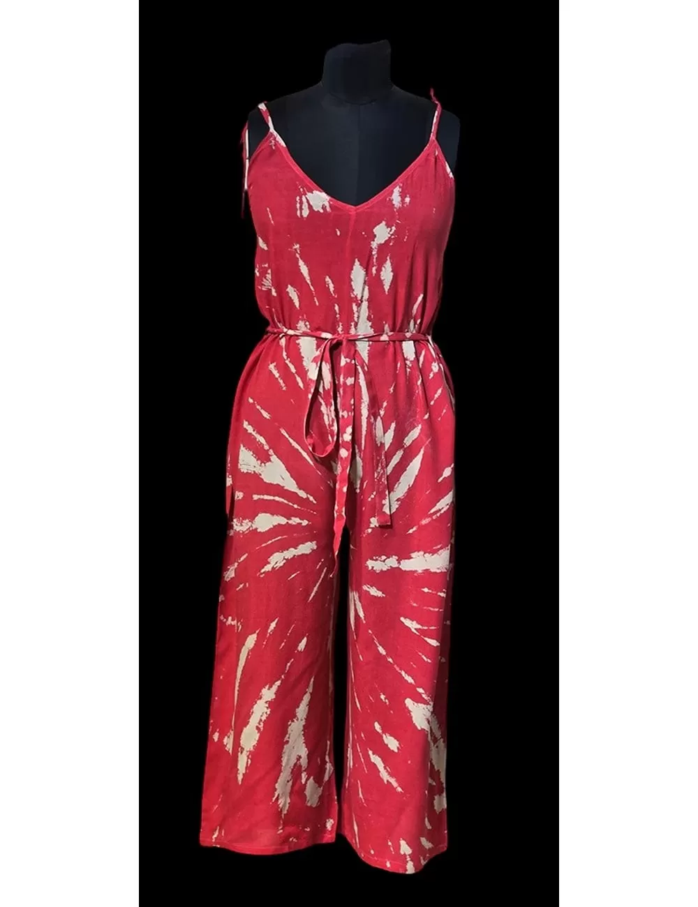 SSO-09 : Tie Dye Cami Overalls