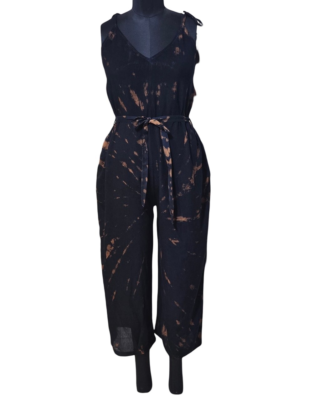 SSO-09 : Tie Dye Cami Overalls