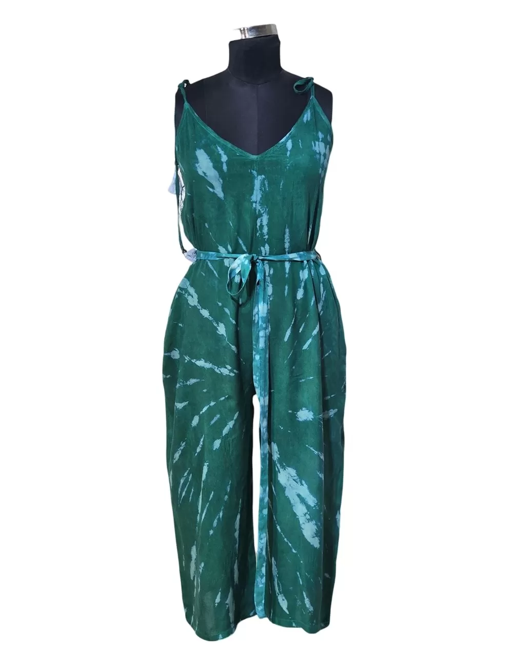 SSO-09 : Tie Dye Cami Overalls