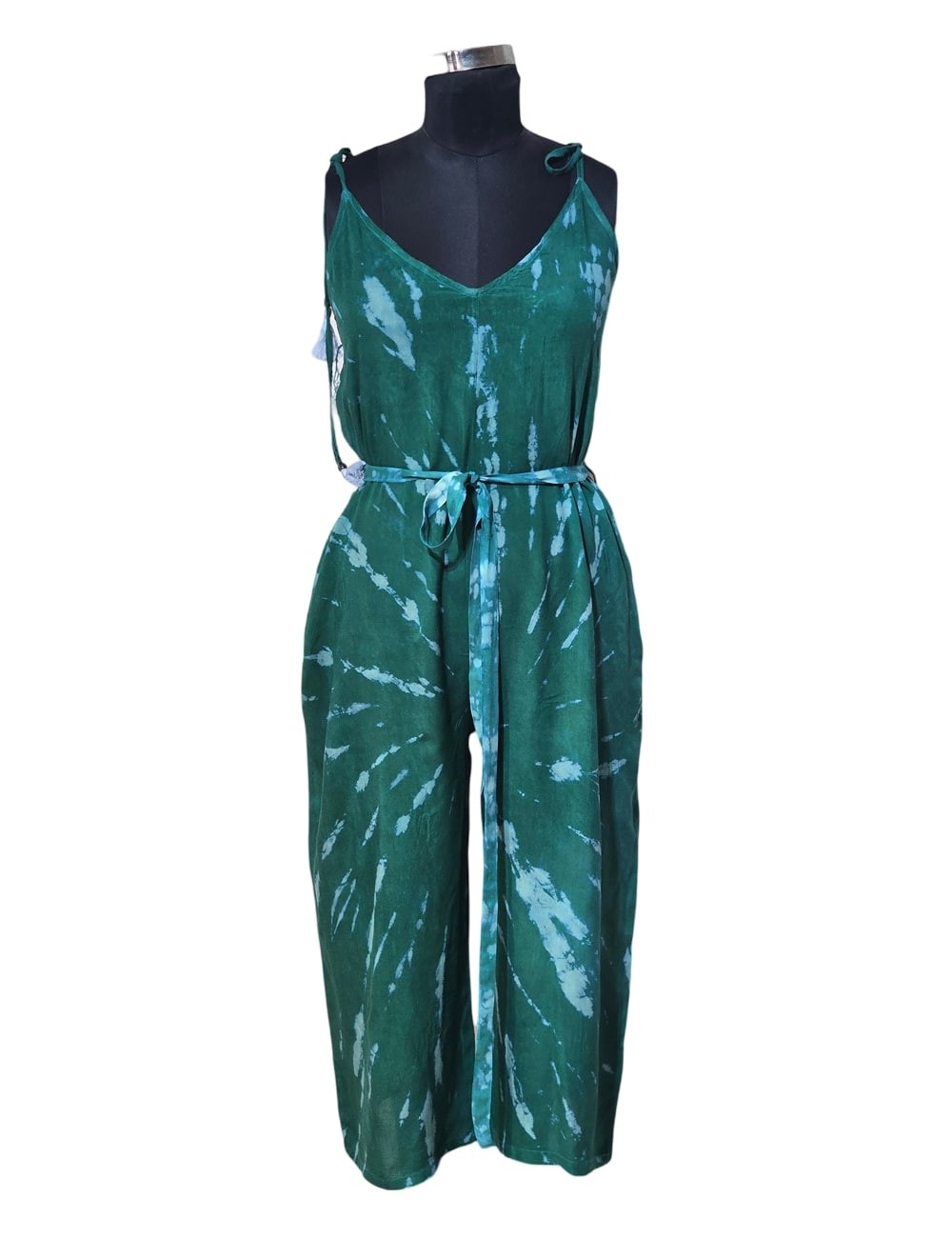 SSO-09 : Tie Dye Cami Overalls