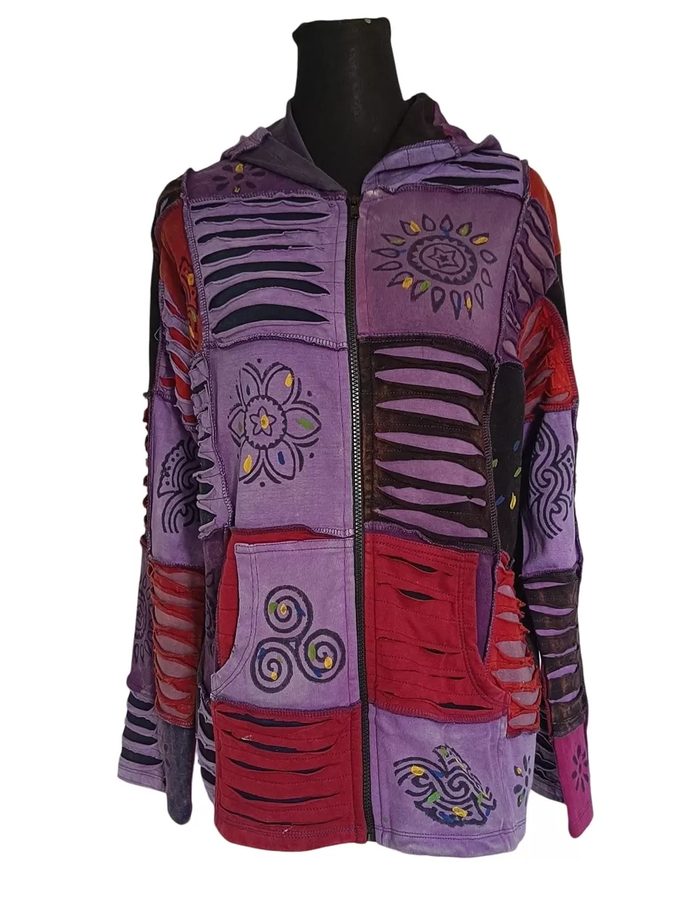 SF-94 : Rib Razor Cut Hoodie