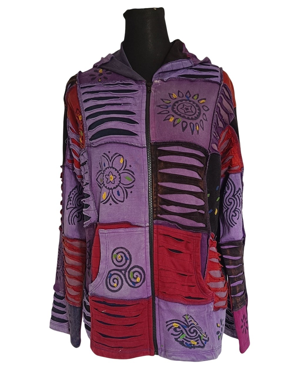 SF-94 : Rib Razor Cut Hoodie