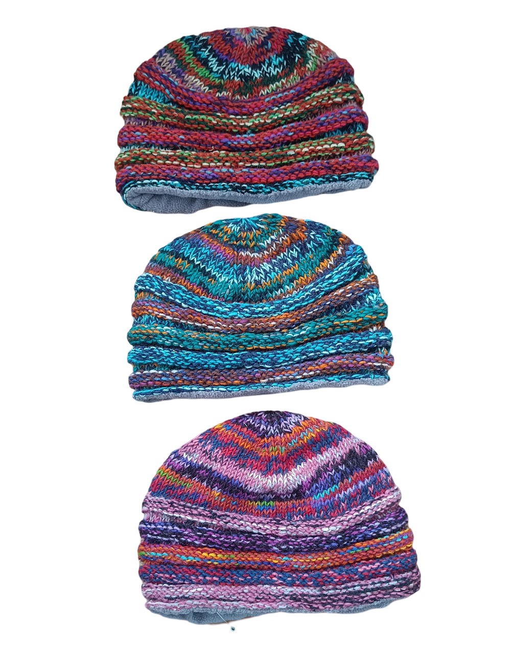 SF-129 : Wool Ribbed Beanie Hat
