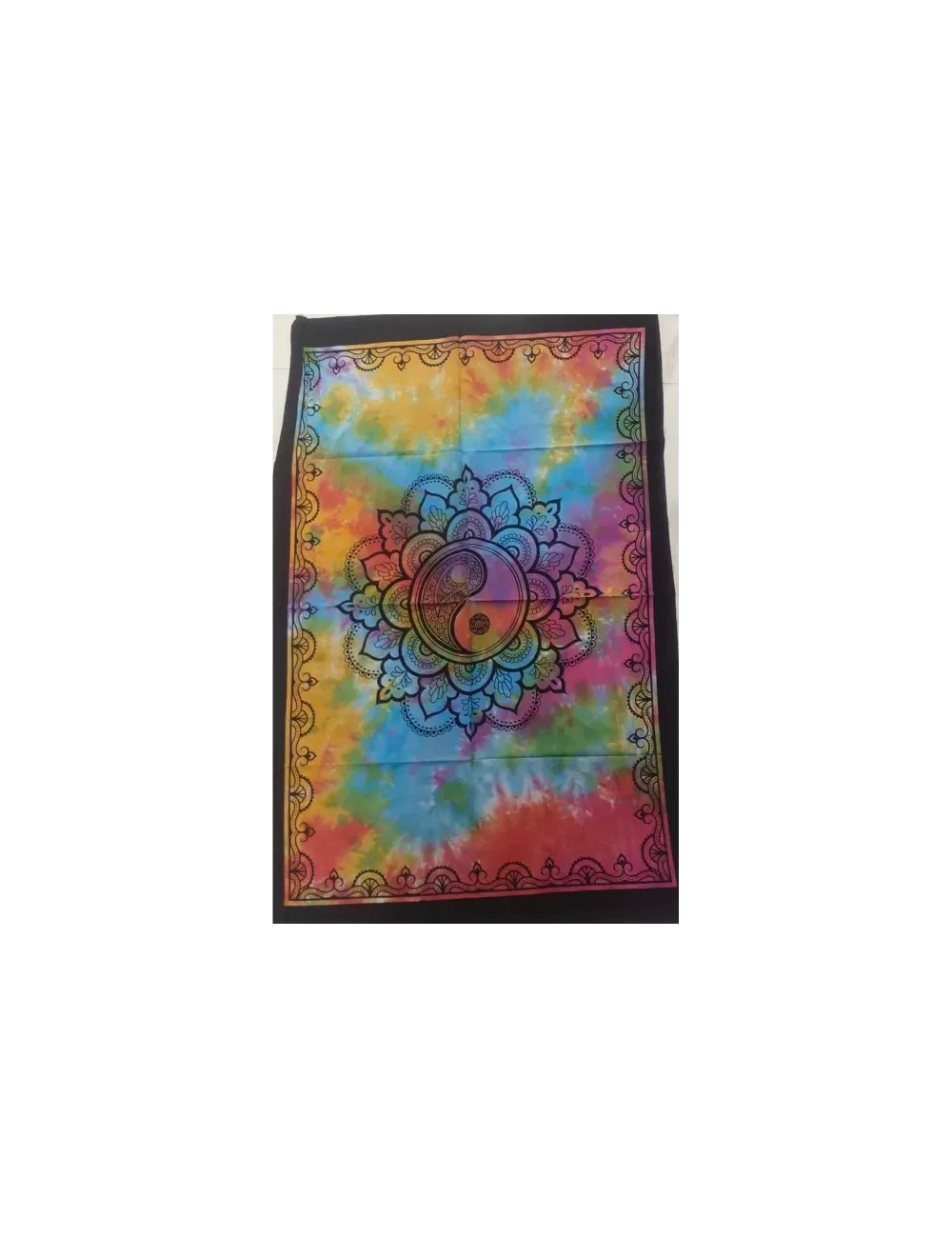 Tie Dye Ying Yang Mandala