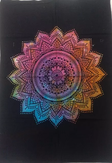 Tie Dye Colorful Mandala