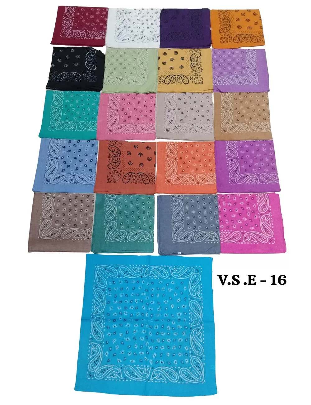 VS-16 : Scarves (Assorted Colors)