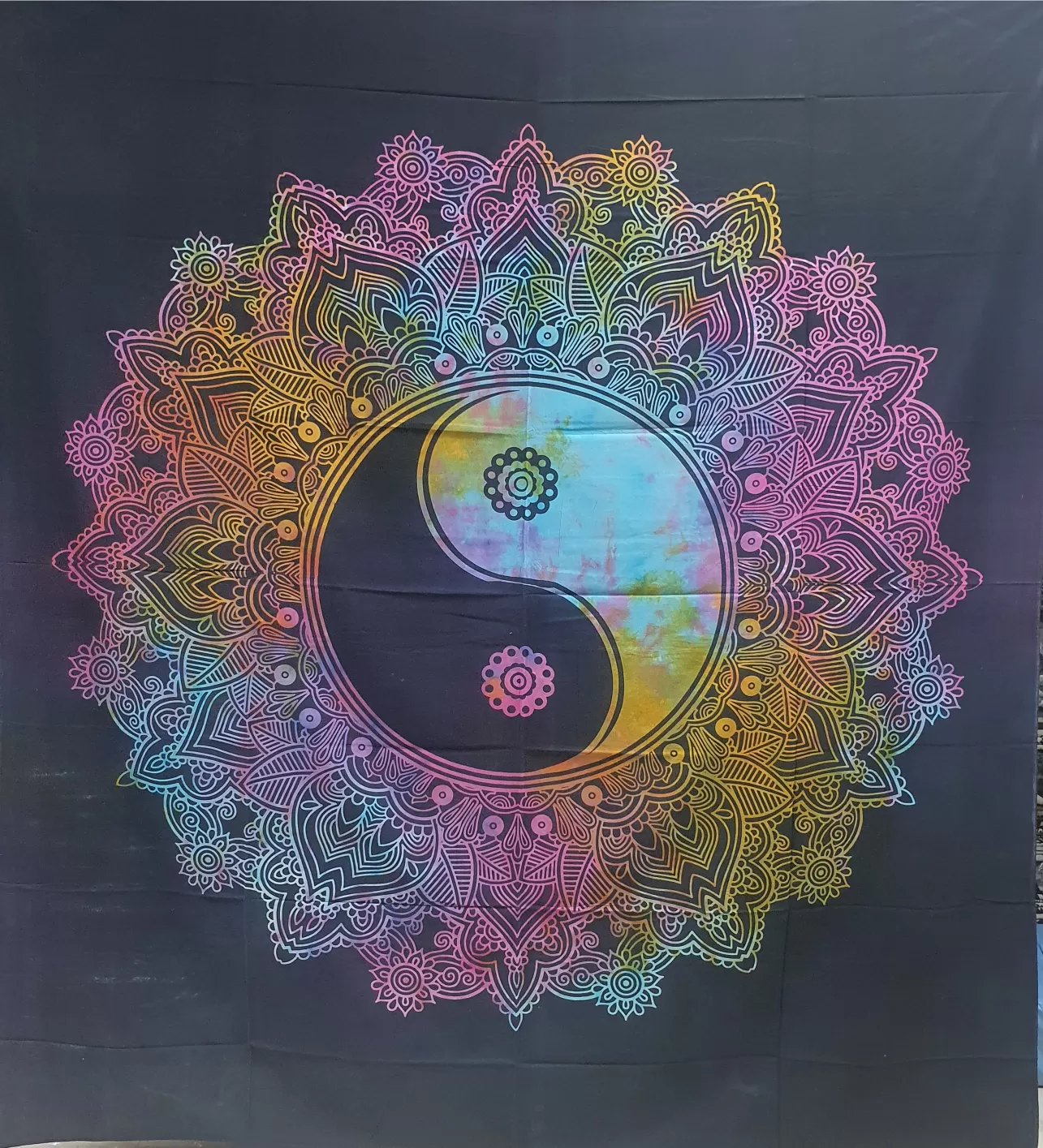 Colorful Ying Yang Mandala