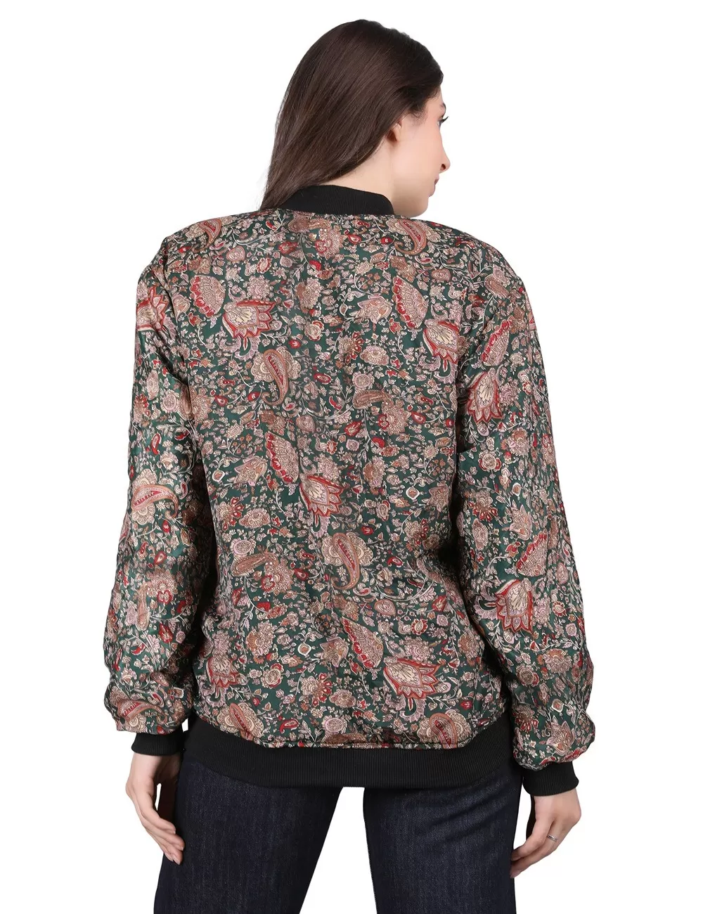 VNT-03 : Printed Silk Jacket
