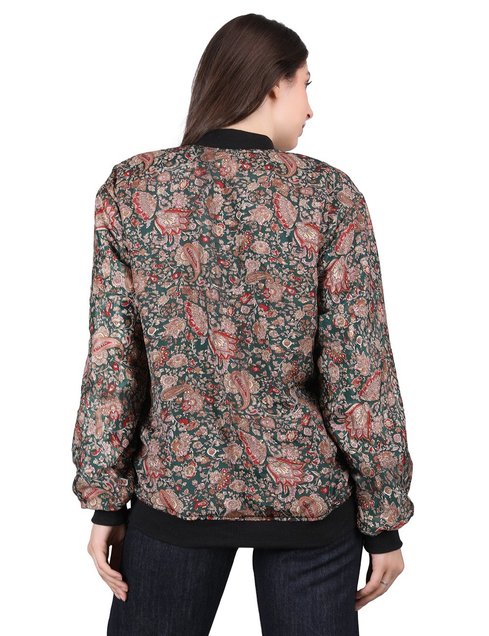 VNT-03 : Printed Silk Jacket