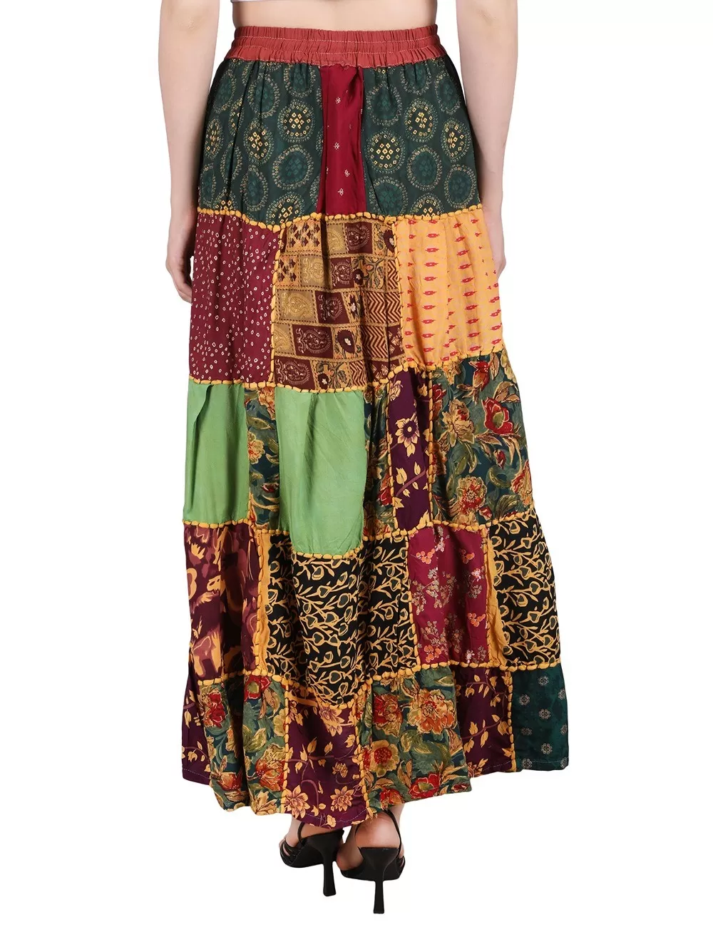 UK-01 : Patchwork Skirt