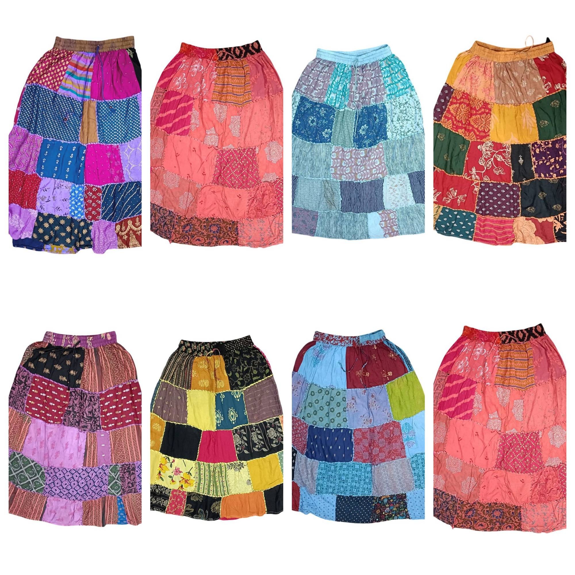 UK-01 : Patchwork Skirt