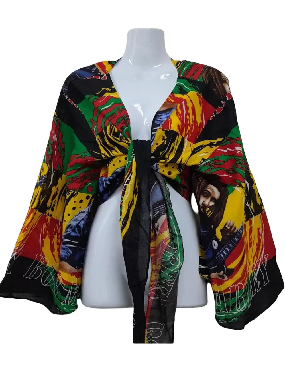 AT-04 : Bob Marley Tie Top : Assorted Prints