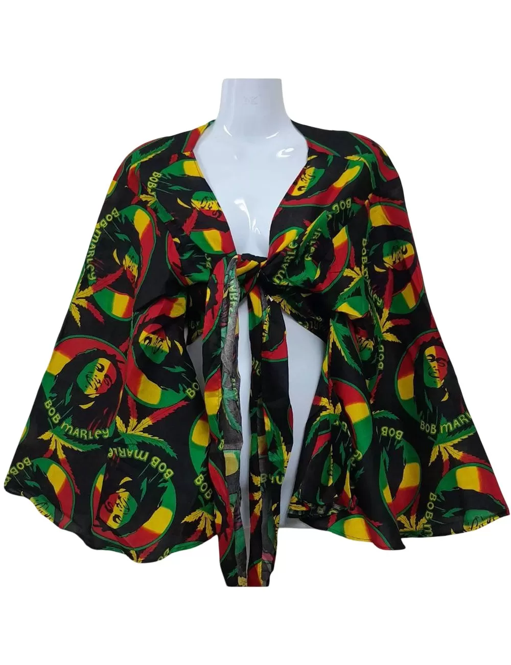 AT-04 : Bob Marley Tie Top : Assorted Prints