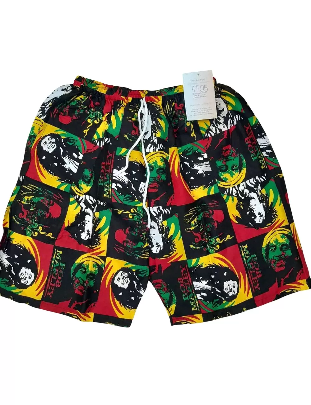 AT-05 : Bob Marley Shorts : Assorted Prints