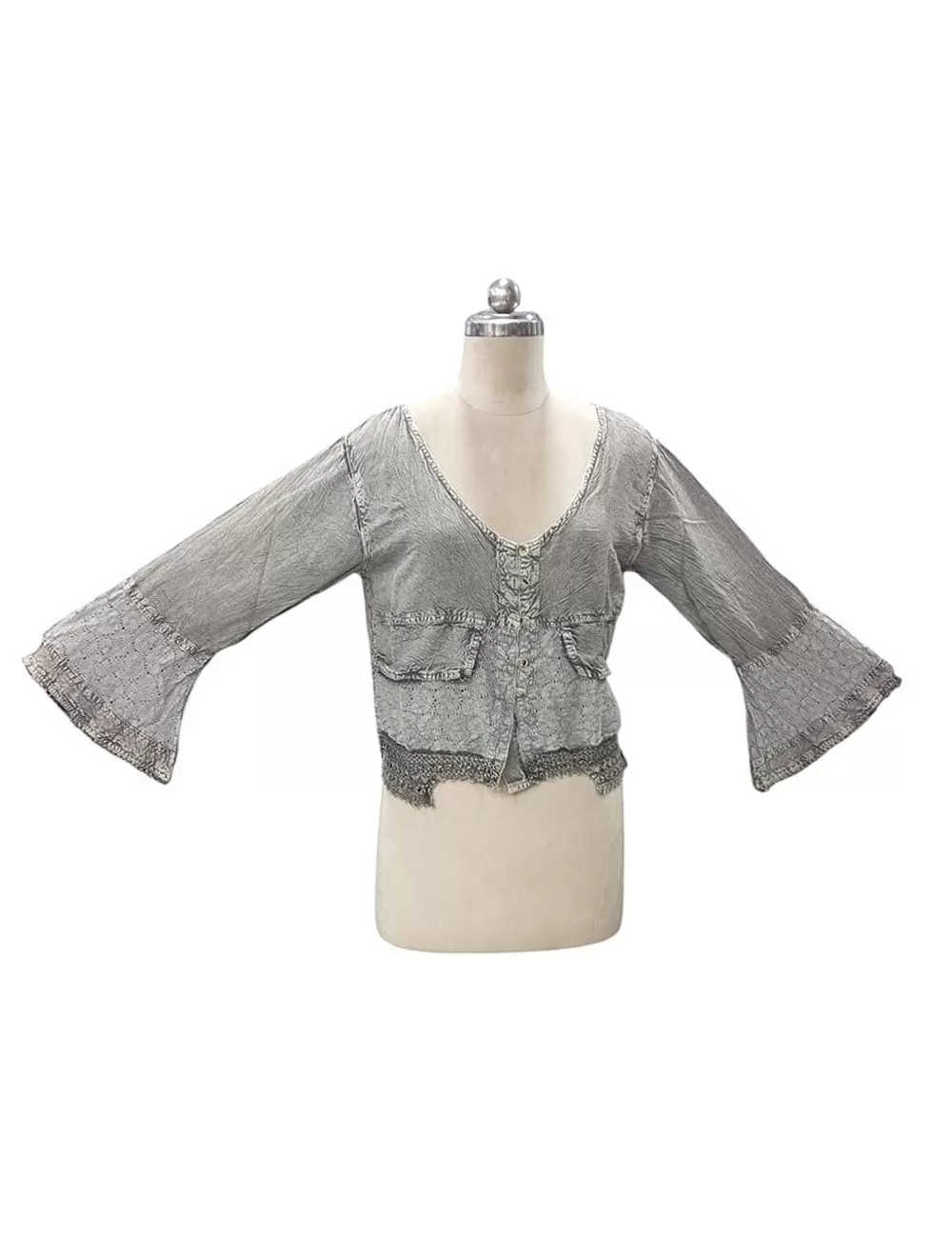 PE-21 : Flare Sleeves Top