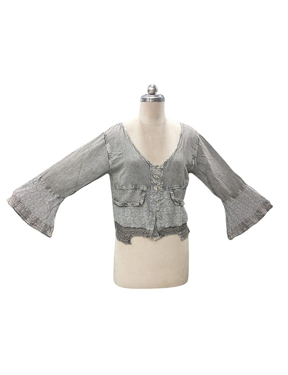 PE-21 : Flare Sleeves Top