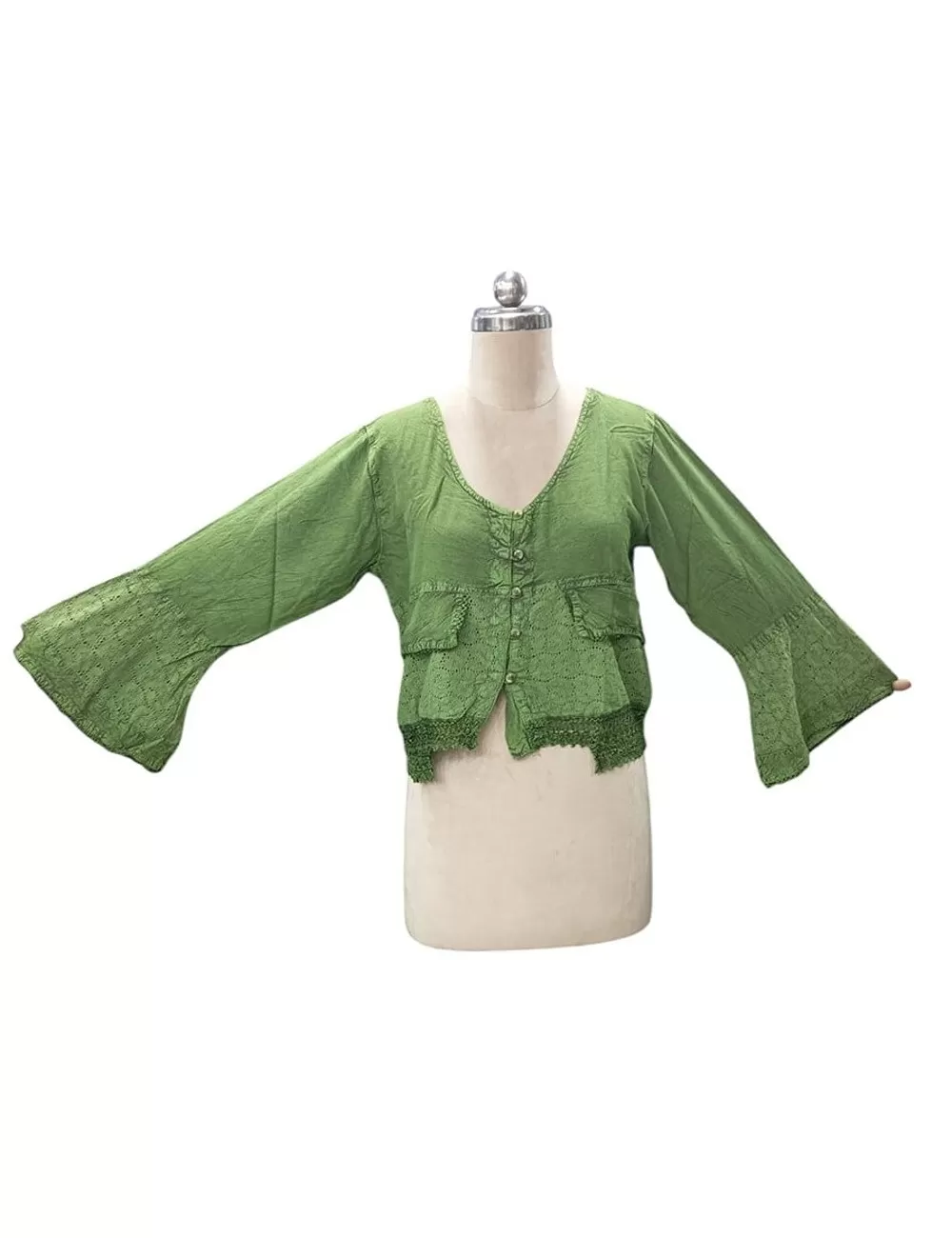 PE-21 : Flare Sleeves Top