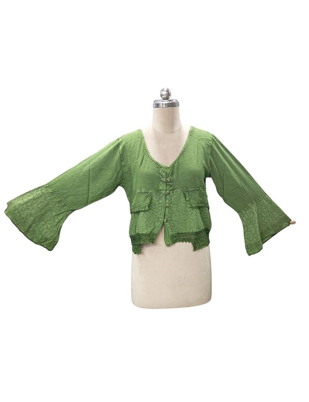 PE-21 : Flare Sleeves Top