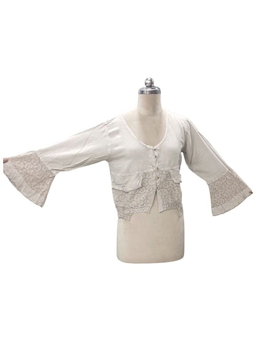 PE-21 : Flare Sleeves Top