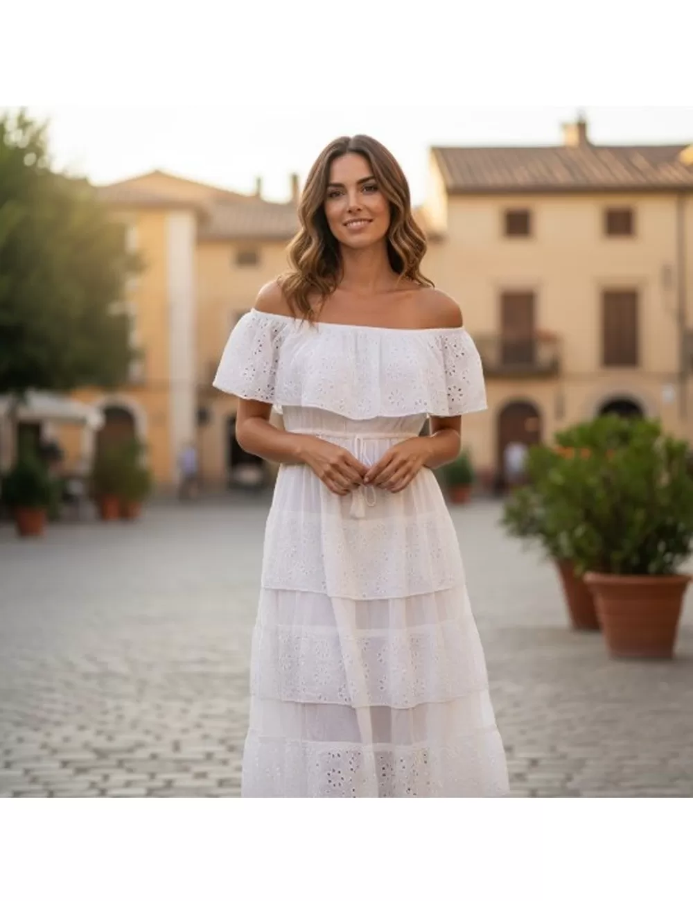 H-14 : Layered Maxi Dress
