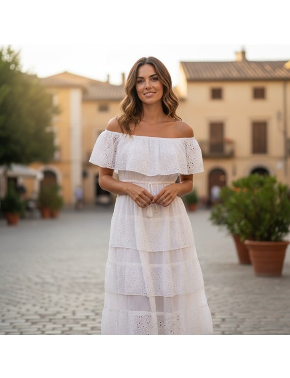 H-14 : Layered Maxi Dress