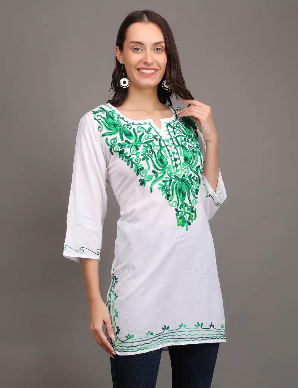 M-03 : Embroidered Tunic