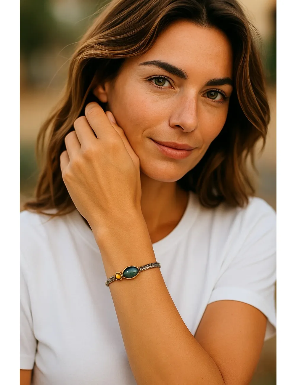 2 Stones Bracelet