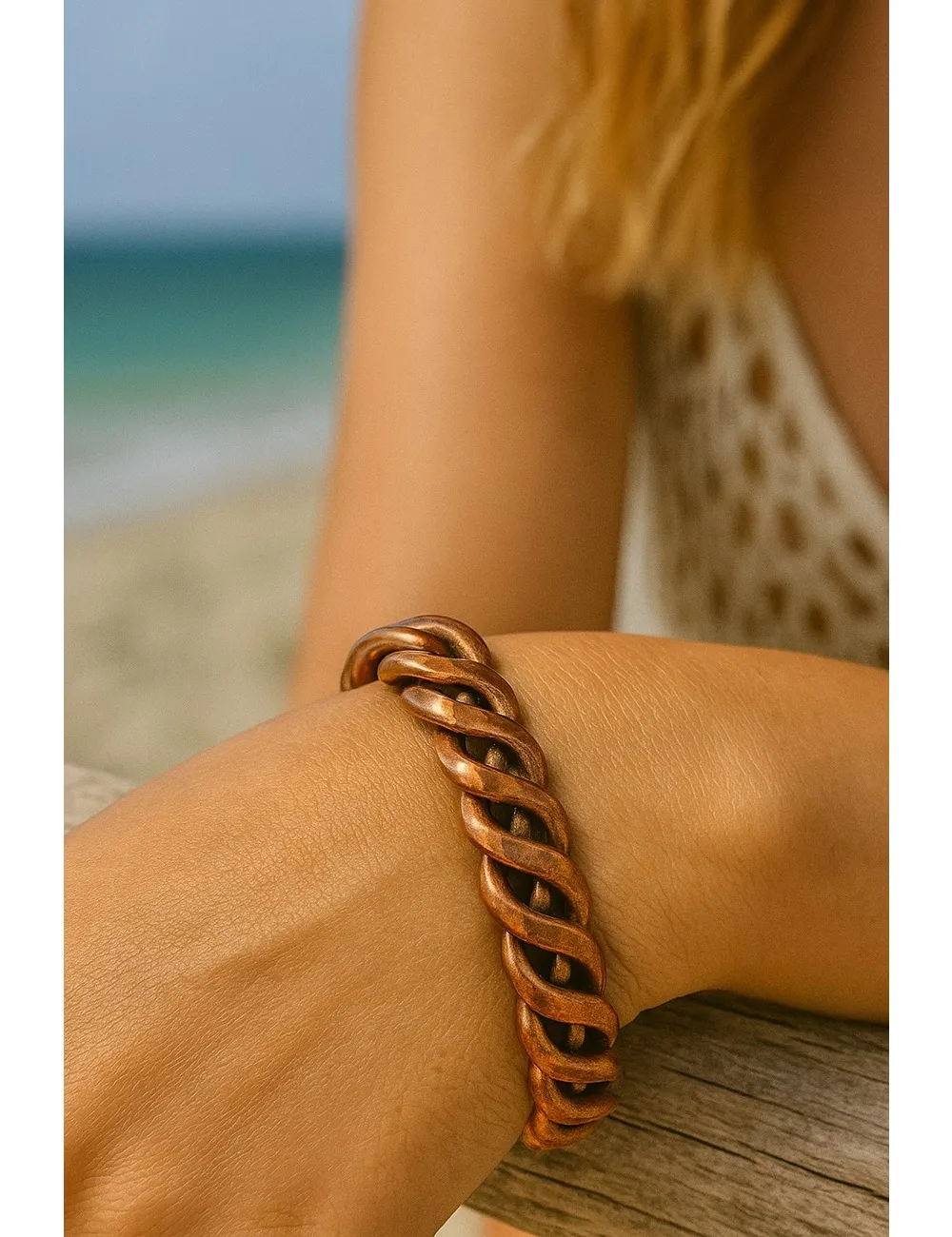 KBG-5 : Coil Copper Magnetic Bracelet