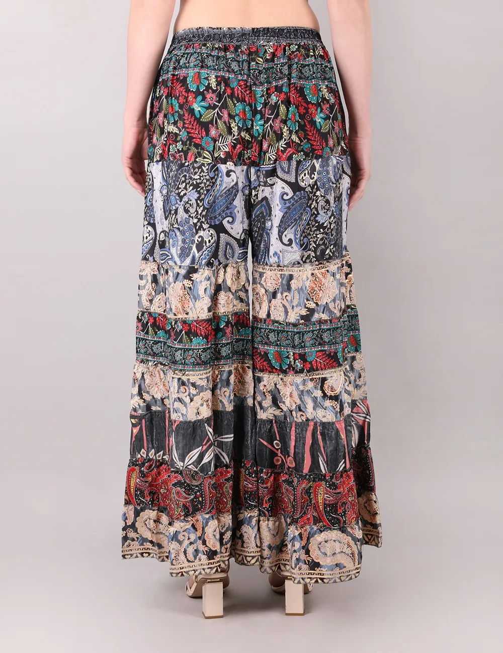DB-58 : Patchwork Trousers (Assorted Prints & Colors)