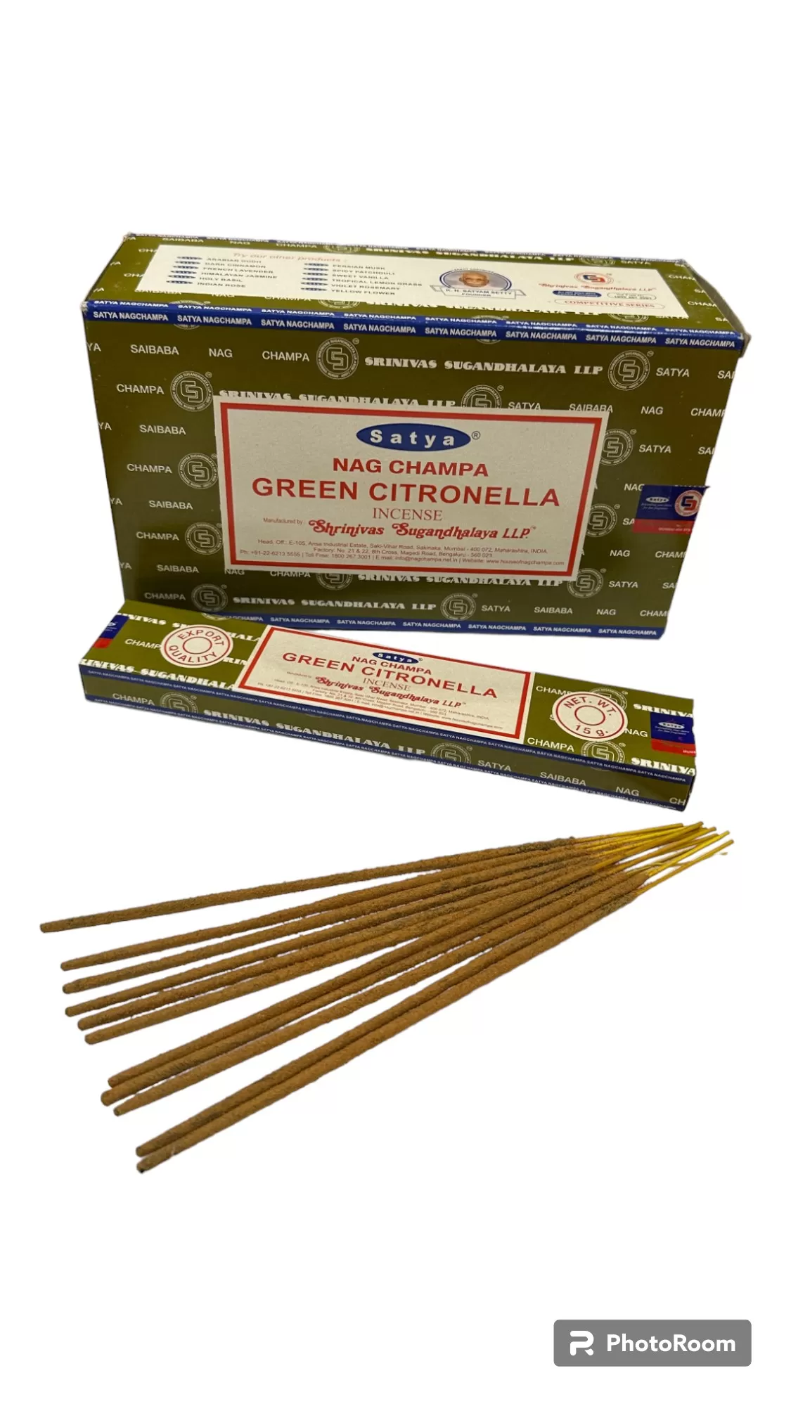 Satya - Nag Champa Green Citronella Satya - Nag Champa Green Citronella