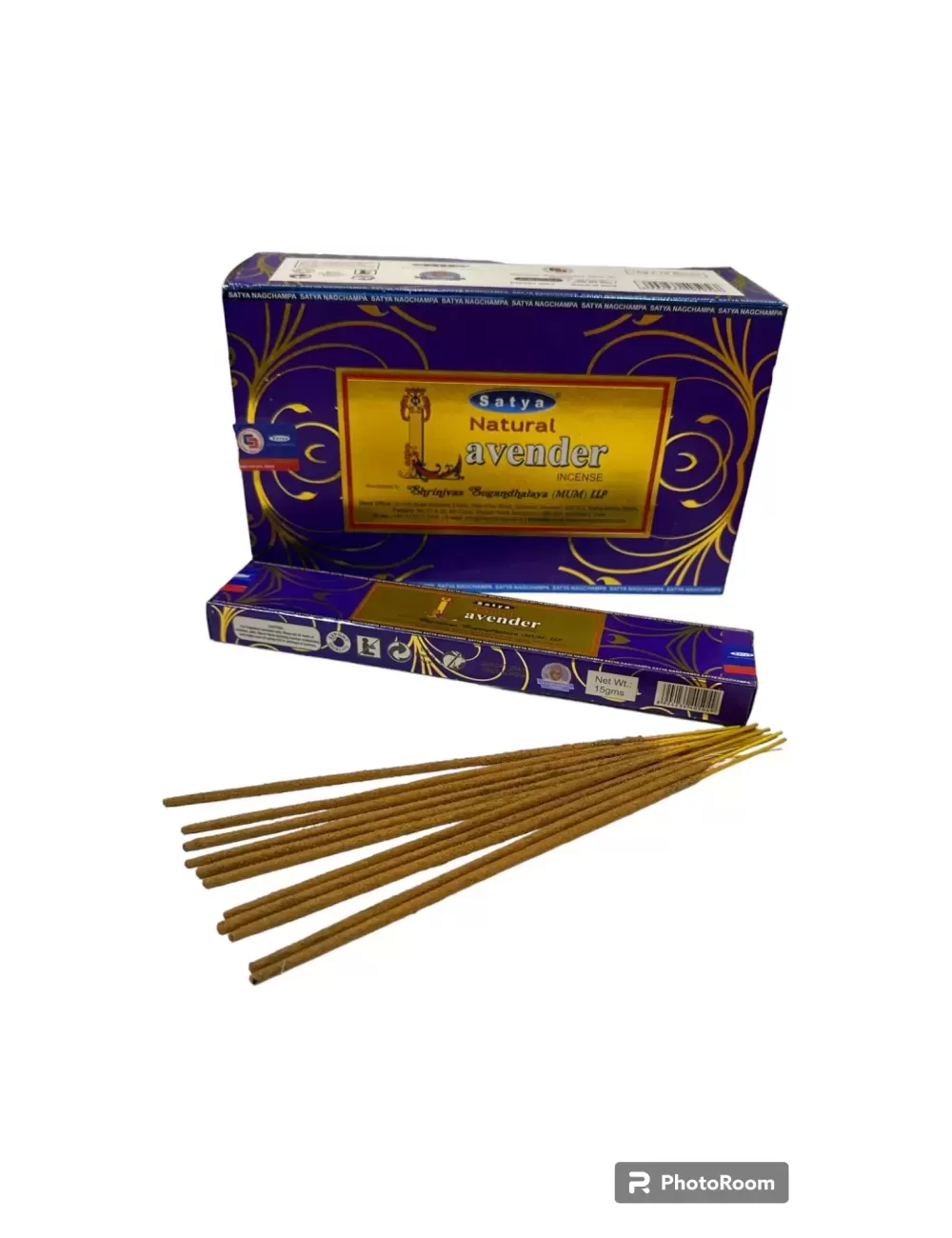 Satya - Lavendar Incense - 12 Packets Of 15 gms Each