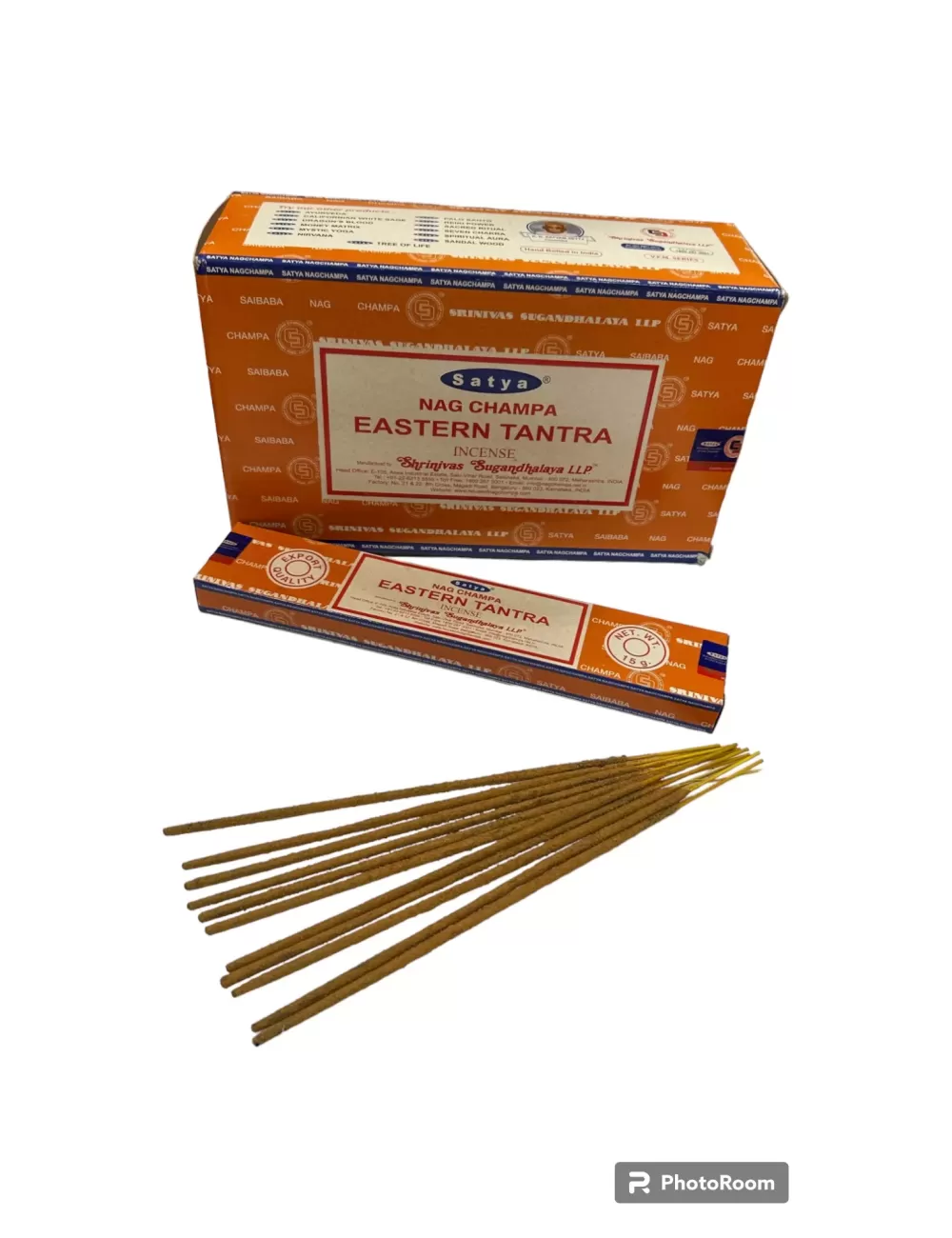 Satya - Nag Champa Eastern Tantra Incense - 12 Packets Of 15 gms Each