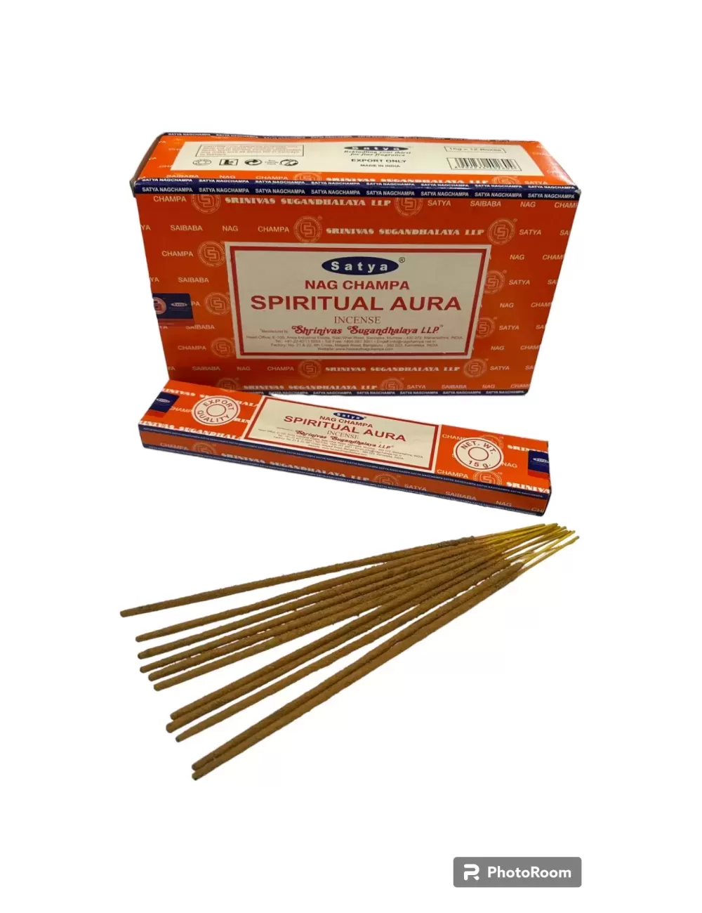 Satya - Nag Champa Himalayan Jasmine Incense - 12 Packets Of 15 gms Each