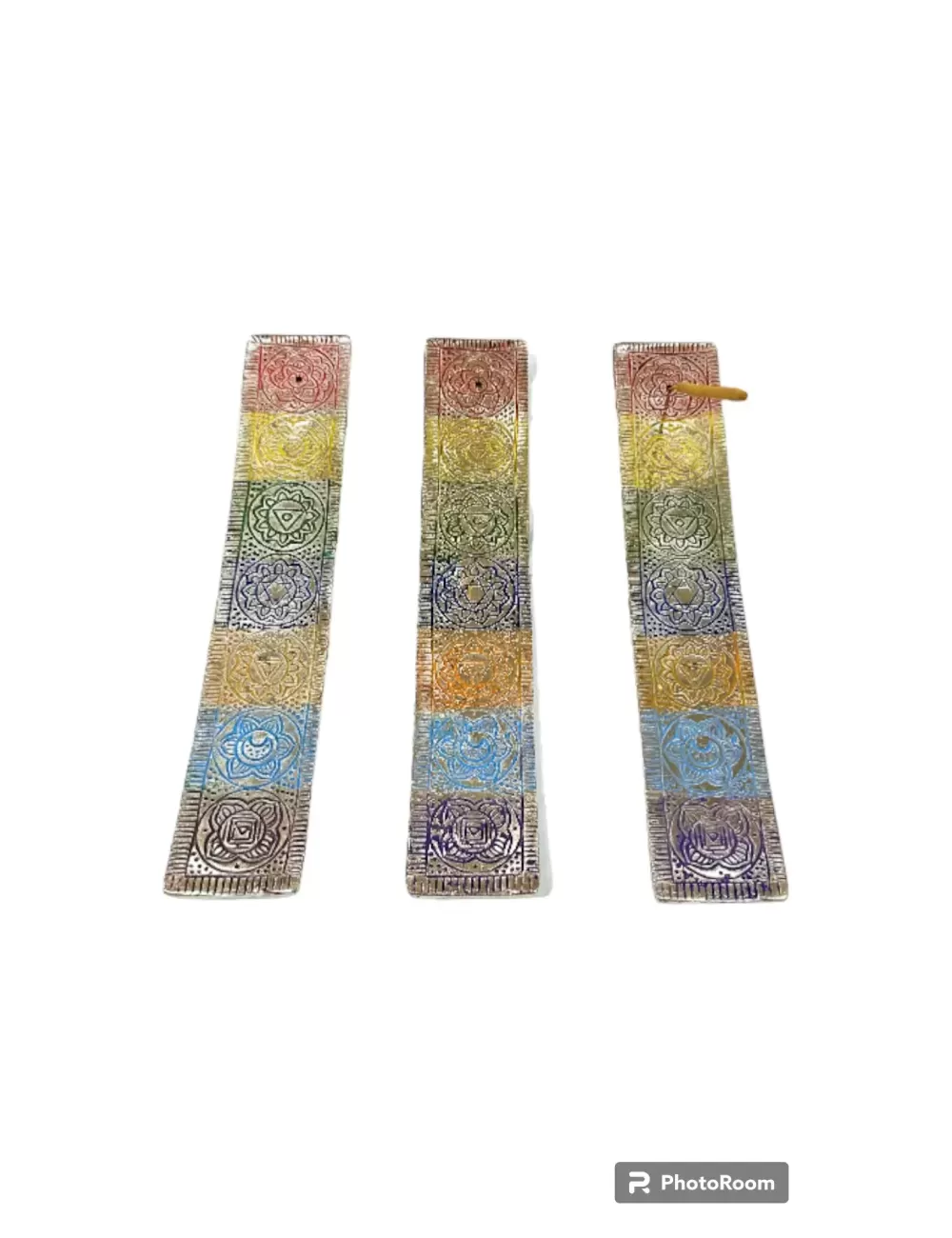 Aluminum Flat Ash Catcher - Seven Chakra