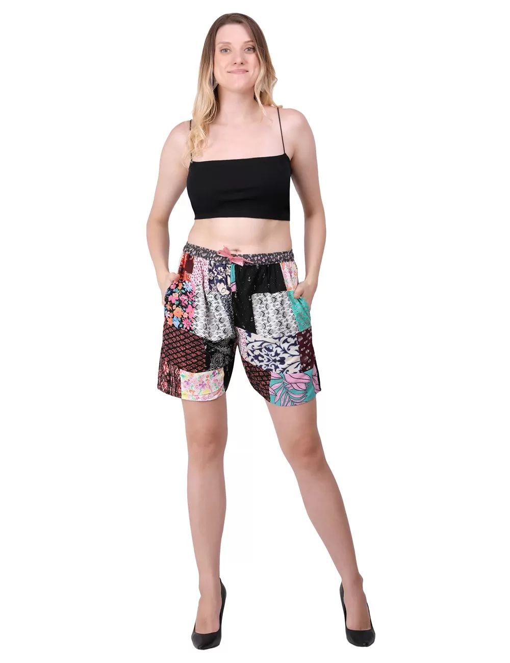 SG-133: Patchwork Shorts