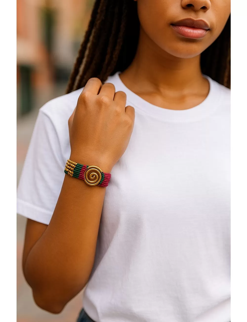 KBJ-29 : Colorful Macrame Bracelet