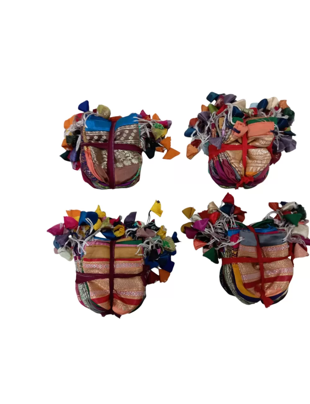 B-183: Silk Jewellery Pouch - Pack of 100 - Size : Small