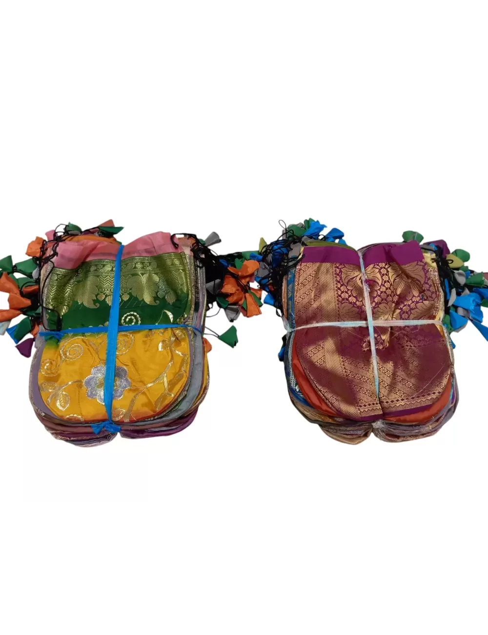 B-186: Silk Jewellery Pouch - Pack of 100 - Size : XL