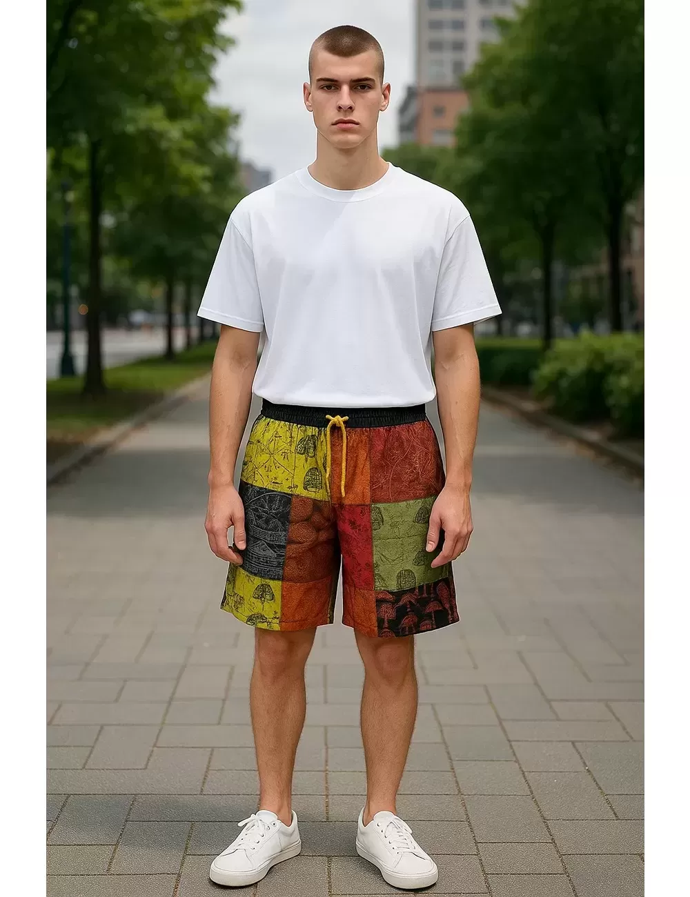 SF-62: Patchwork Shorts