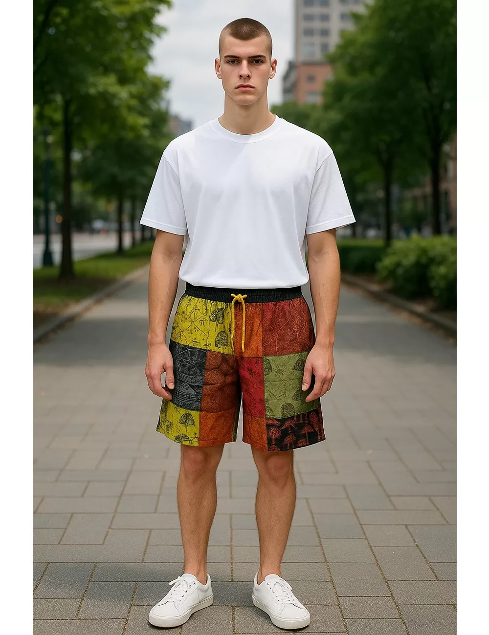 SF-62: Patchwork Shorts