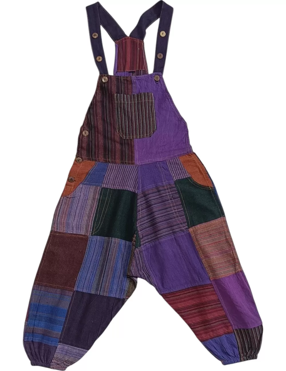 SF-67: Kids Patchwork Overalls