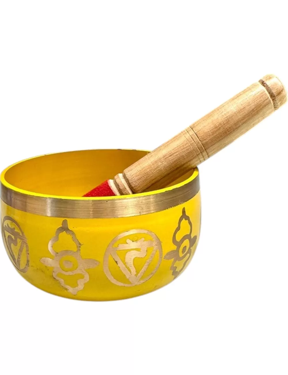 SSB7C-Yellow : 7-Chakra - Yellow Color - 12 cm