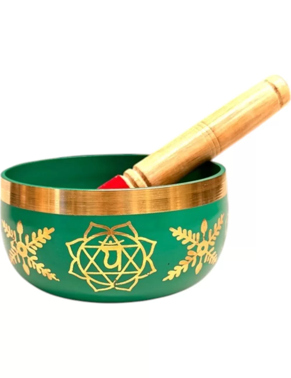 SSB7C-Mineral Green : 7-Chakra - Mineral Green Color - 12 cm