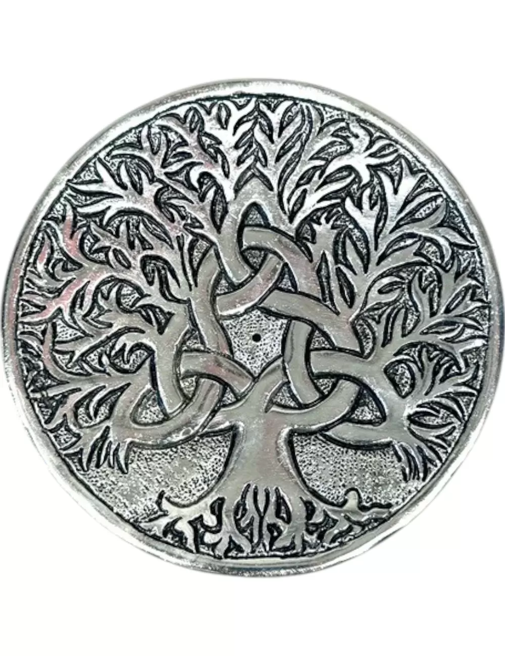 SIH-22: Aluminum Incense Holder - Tree of Life