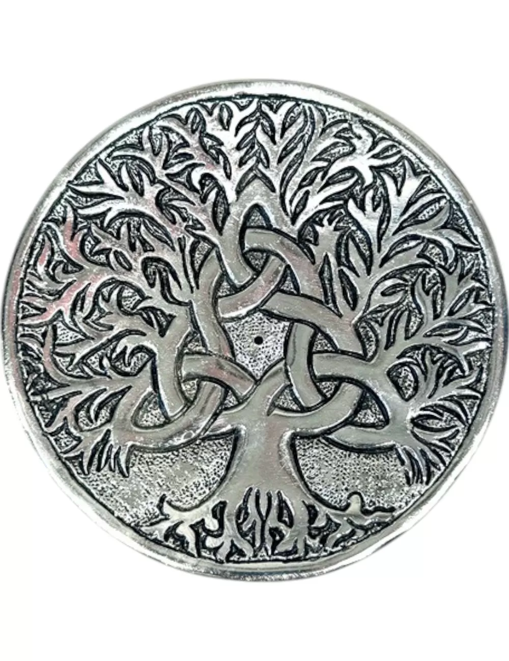SIH-22: Aluminum Incense Holder - Tree of Life