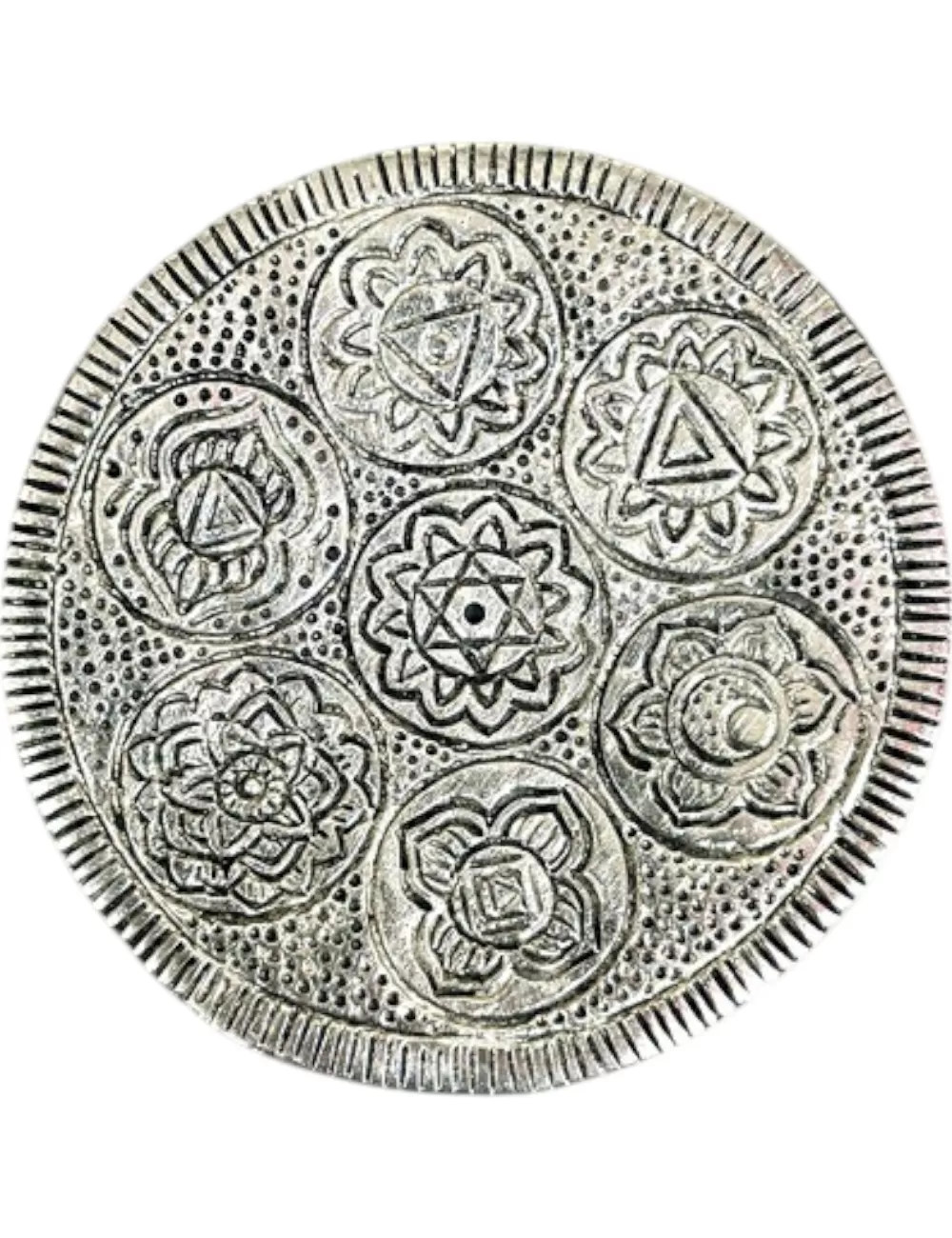 TBD: Aluminum Incense Holder - 7-Chakra