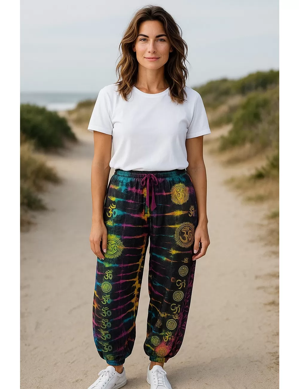 SF-66 : Tie Dye Ankle Cuff Pants