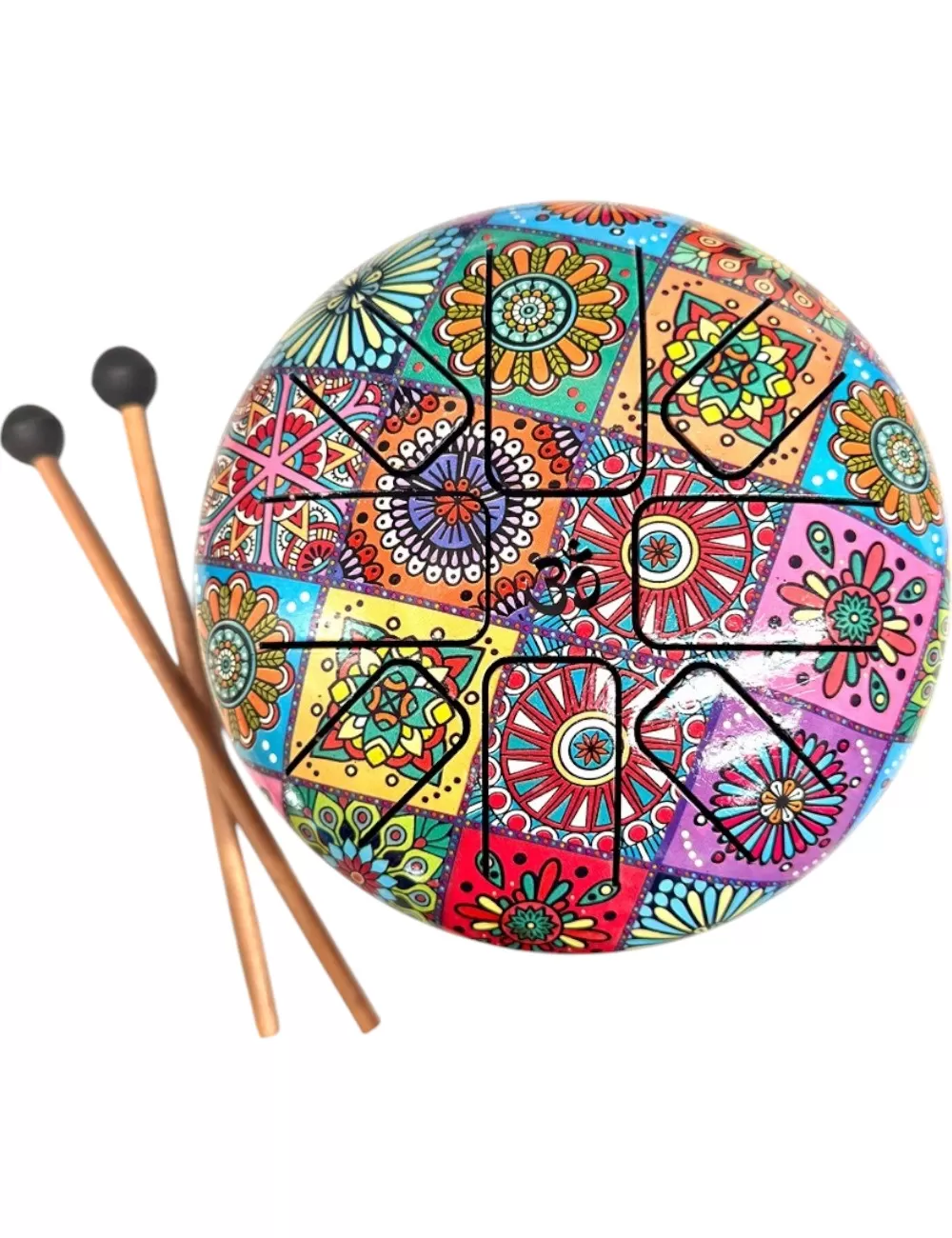 Colorful HAPI Drum - Small - 6.5 inches