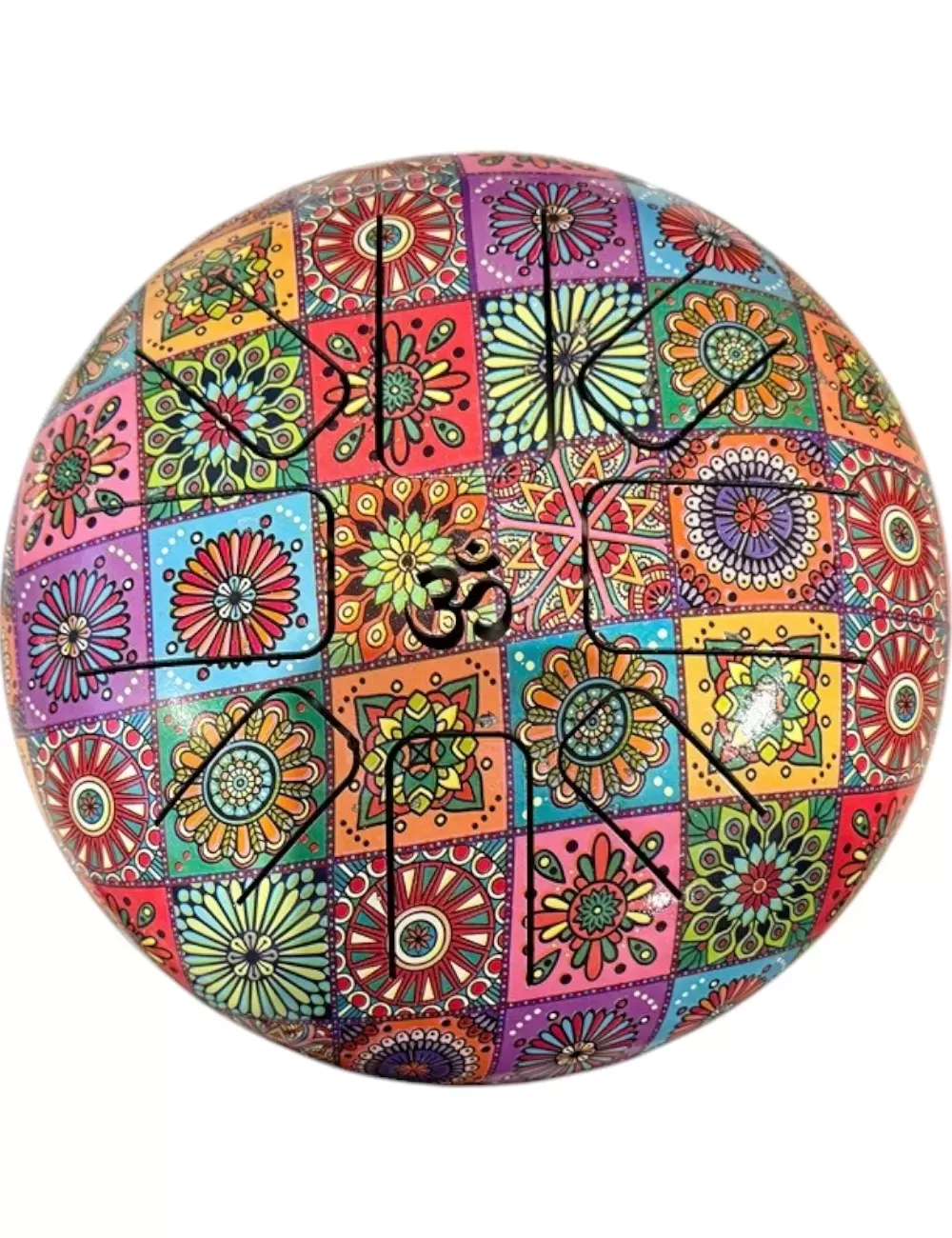 Colorful HAPI Drum - Large - 10 inches
