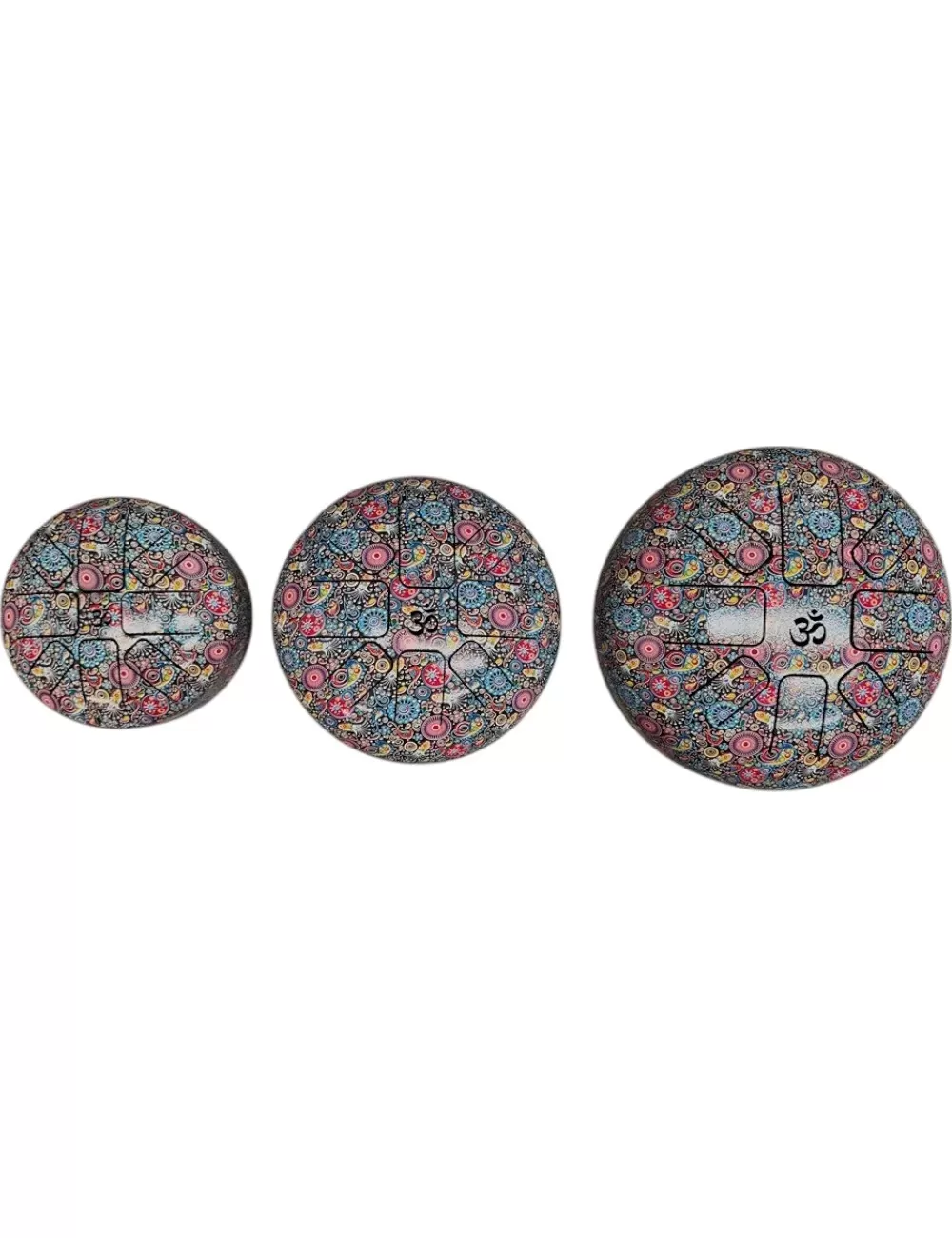 Flower Print HAPI Drum - Set of 3 Sizes